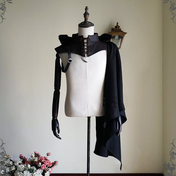 Gothic Hooded Shawl Cape – The Medieval Store